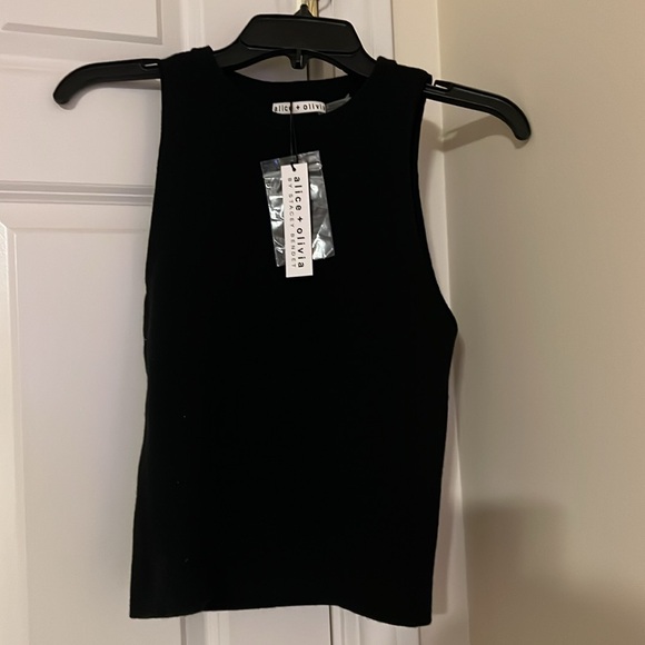 New Alice + Olivia 2 piece Black Shrug Sweater Set -Size S - Picture 5 of 8